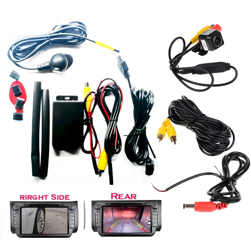 

Camera Video Automatic Switch Control box with Right blind spot system+rear view camera Parking System