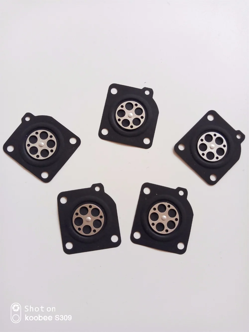 

5pcs/lot For ZAMA 180 Metering Diaphragm Gasket Parts For Chainsaw MS210 MS230 MS250 Chainsaw Carburetor Repair Kit