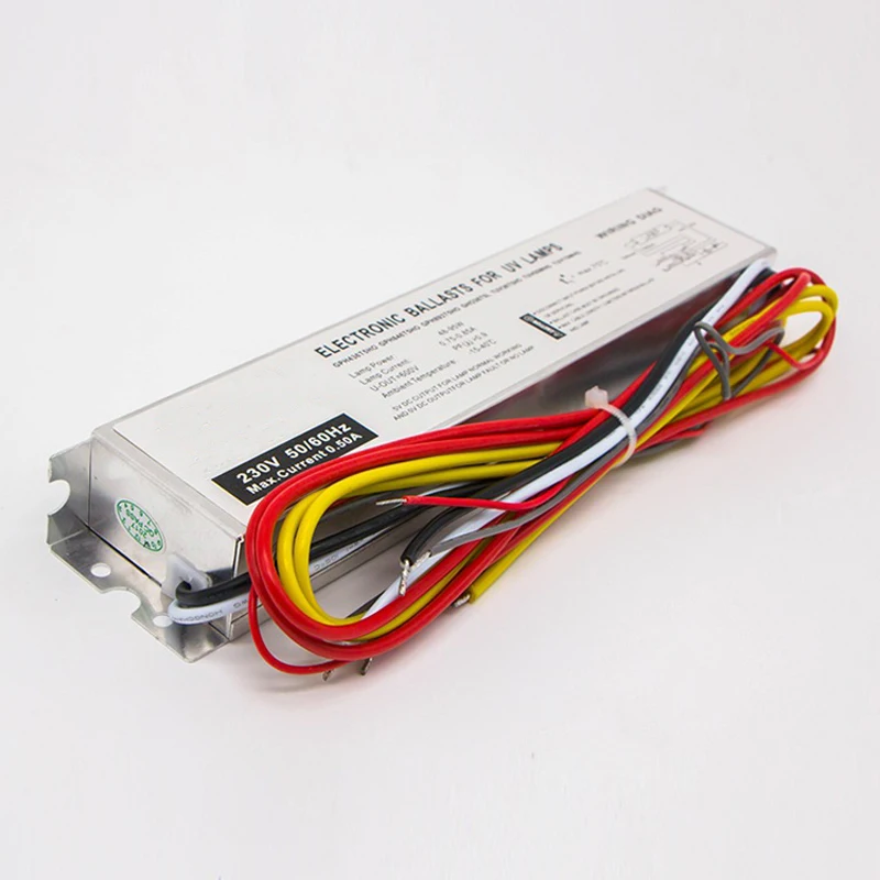 كابورة إلكترونية 55-95 وات للأنابيب وأجزاء فلتر المياه لمبة مبيد للجراثيم بالأشعة فوق البنفسجية