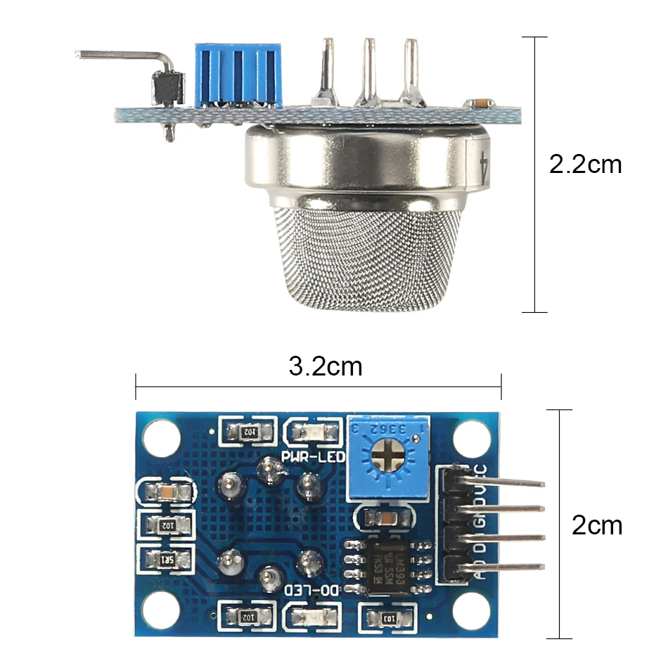 

MQ-4 gas methane sensor module MQ4 for arduino MQ-4 Gas Methane Sensor Module