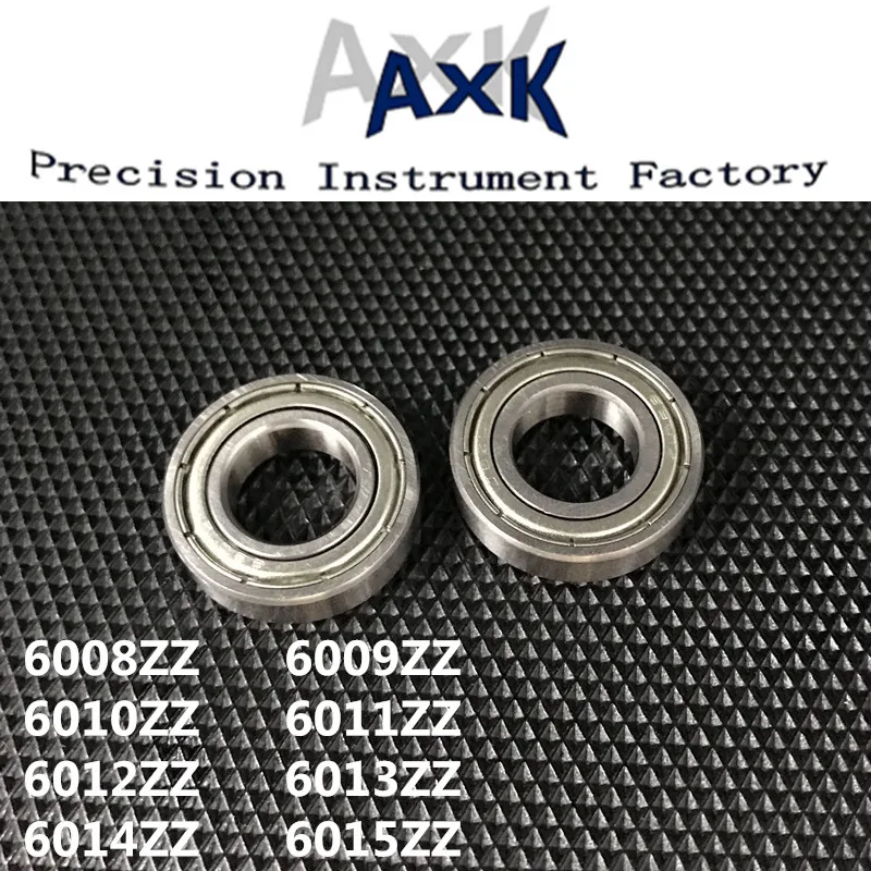 

Axk Lot/ 5pcs 6008zz 6009zz 6010zz 6011zz 6012zz 6013zz 6014zz 6015zz Deep Groove Metal Sealed Ball Bearing Roulement A Bille