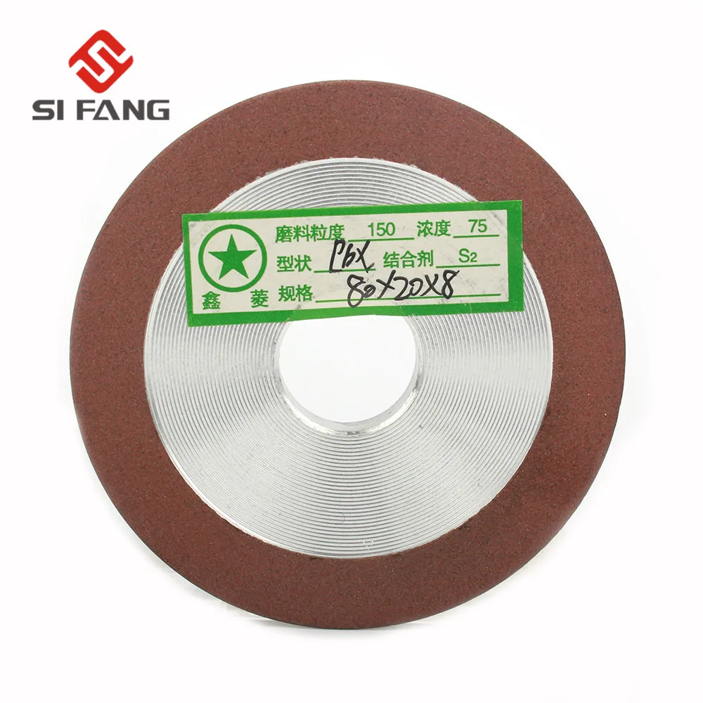 80mm Diamond Disc Grinding Wheel Cutter Blade For Carbide Sharpener Cutter Tool Metal Alloy Milling Grinder Accessories Grit150