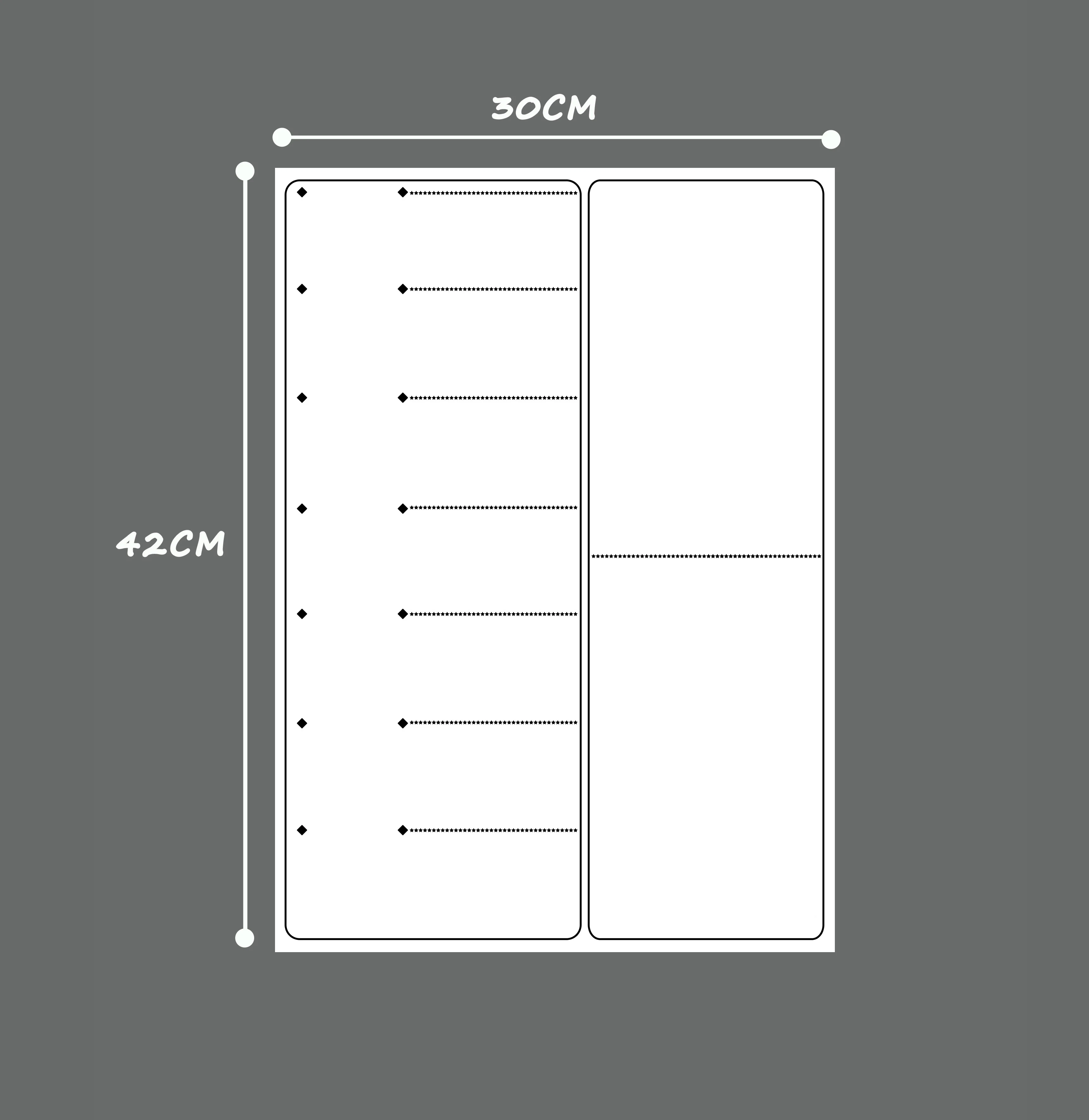 Magnético a3 planner board conjunto para cozinha geladeira grande seco apagar calendário organizador para fazer lista bloco de notas planejador semanal quadro branco