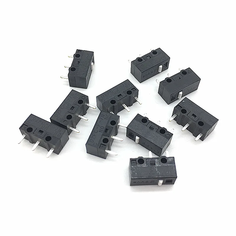 10pcs/lot New Authentic Mouse Micro Switch D2FC-F-7N Mouse Button Fretting D2FC