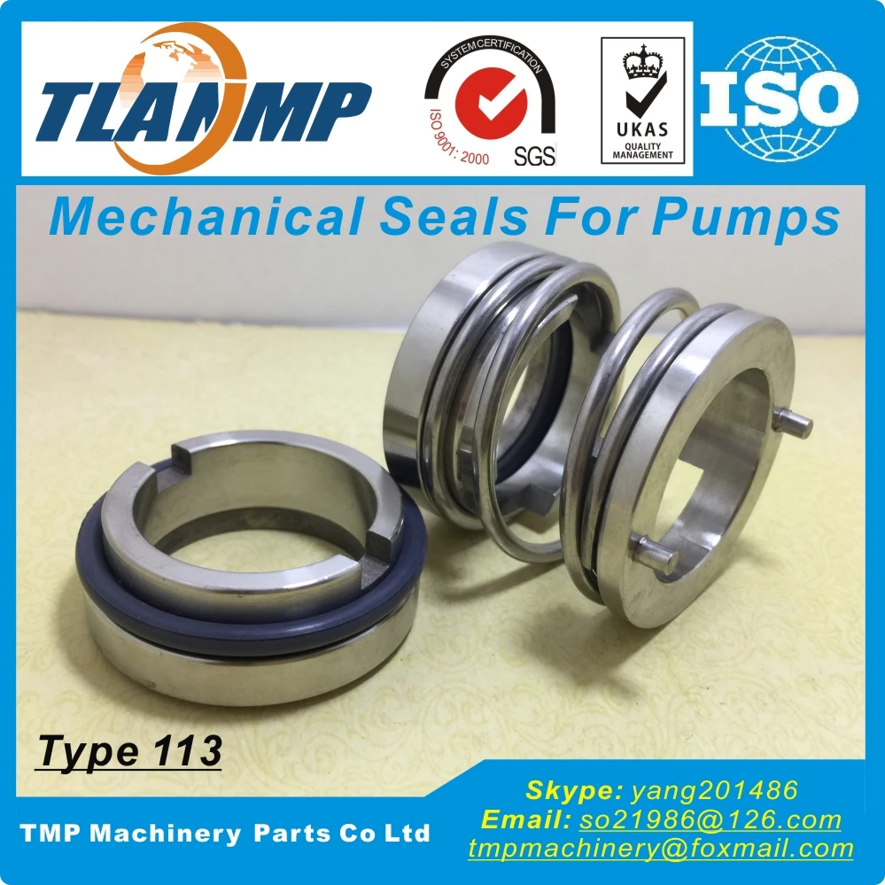 113-30 , 113/30 Unbalanced TLANMP Mechanical Seals With O-Ring Seat For corrosive chemical Sewage pumps (Material:WWF)