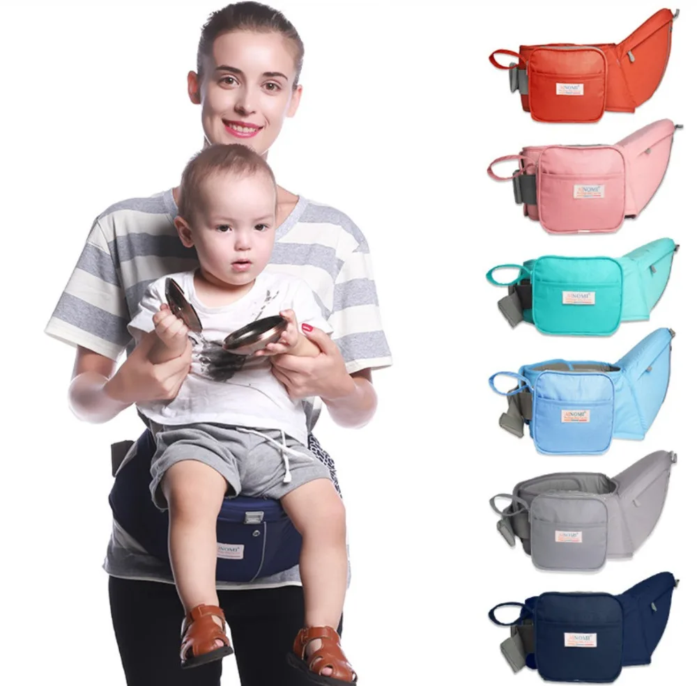 AINOMI Baby Carrier Waist Stool Walkers Baby Sling Hold Waist Belt Backpack Hipseat Belt Kids Infant Hip Seat chair