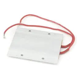 77*62*6mm Temp 60C To 250C 12V 30W ~180W Thermostat Insulation Aluminum PTC Heater Plate Element