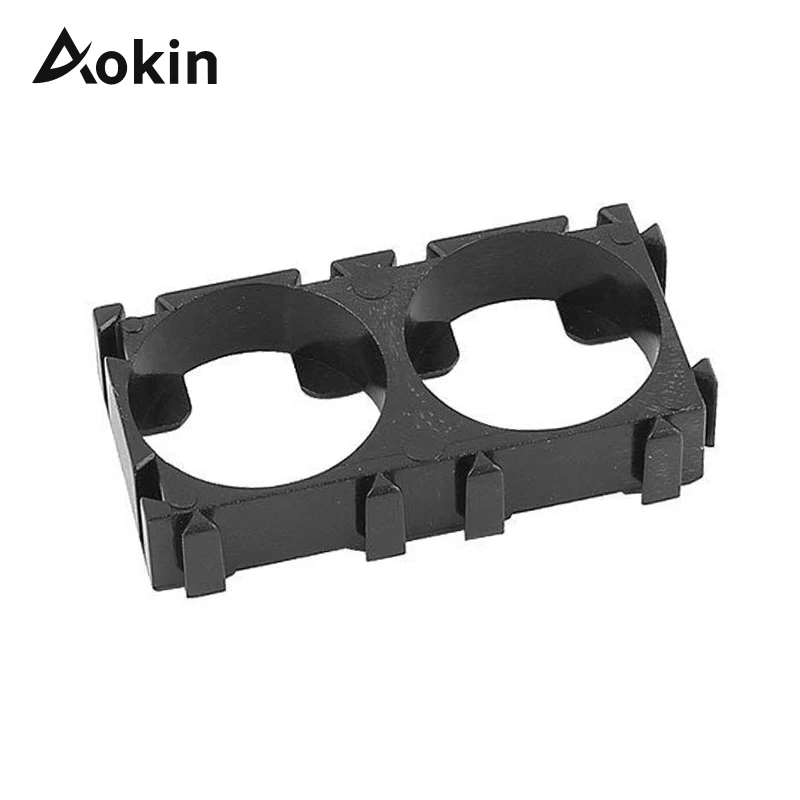 

Aokin 1pc 1p 2p 3p 18650 Battery Holder Bracket Diy Cylindrical Batteries Pack Fixture Anti Vibration Case Storage Box Containe