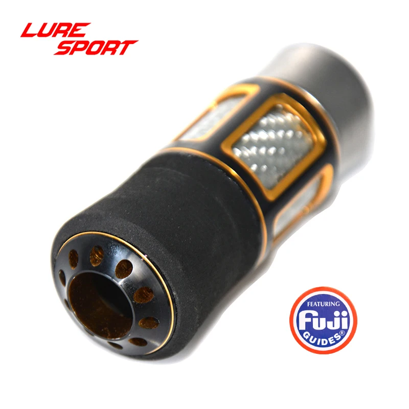 LURESPORT Aluminum reel seat FUJI Nut woven carbon tube EVA cap Rod Building Component Repair Fishing Pole DIY Accessory