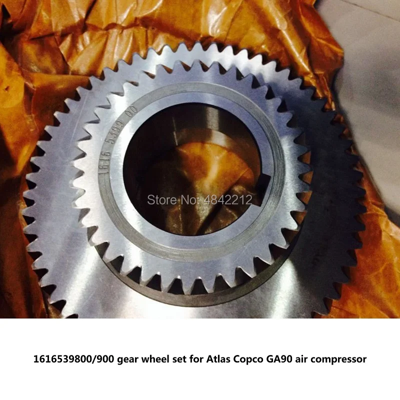 gear wheel set driven gear shaft 1616539800/900 for GA90-160 screw air compressor parts