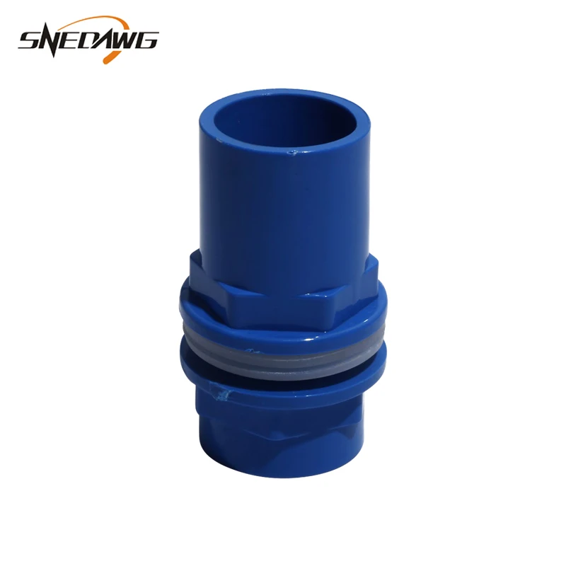 

PVC Pipe Fitting 20/25/32/40/50mm ID Water Pipe Joint for Water Tank 1/2'' 1'' 1.5''Water Connectors DIY Plastic Pipe Joints