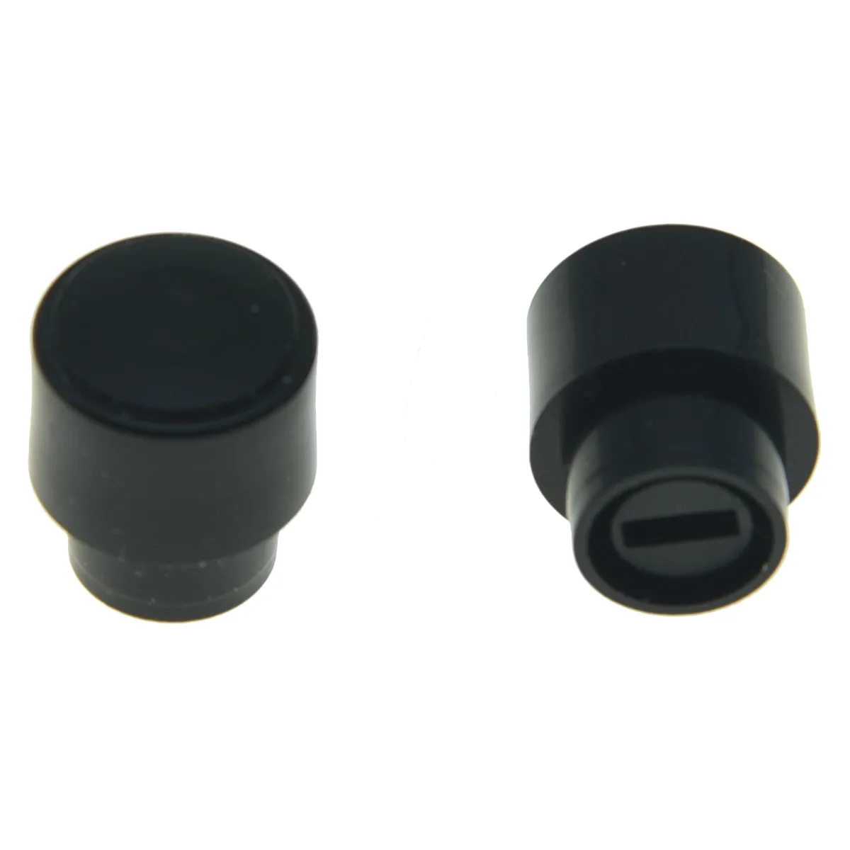 KAISH Pack of 2 Barrel Switch Tip 3 Way or 4 Way Pickup Selector Switch Knobs for U.S. Tele/Telecaster Black/Ivory/White