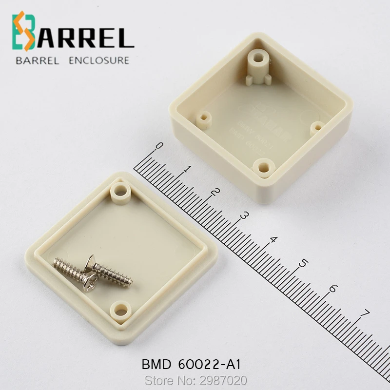 36*36*15mm small electronics enclosure abs plastic project case Housing DIY desk-top electrical junction switch outlet case