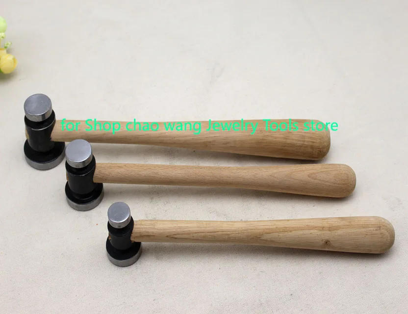 25mm Hammer Wooden Hand Round Head for Jewelry Tools