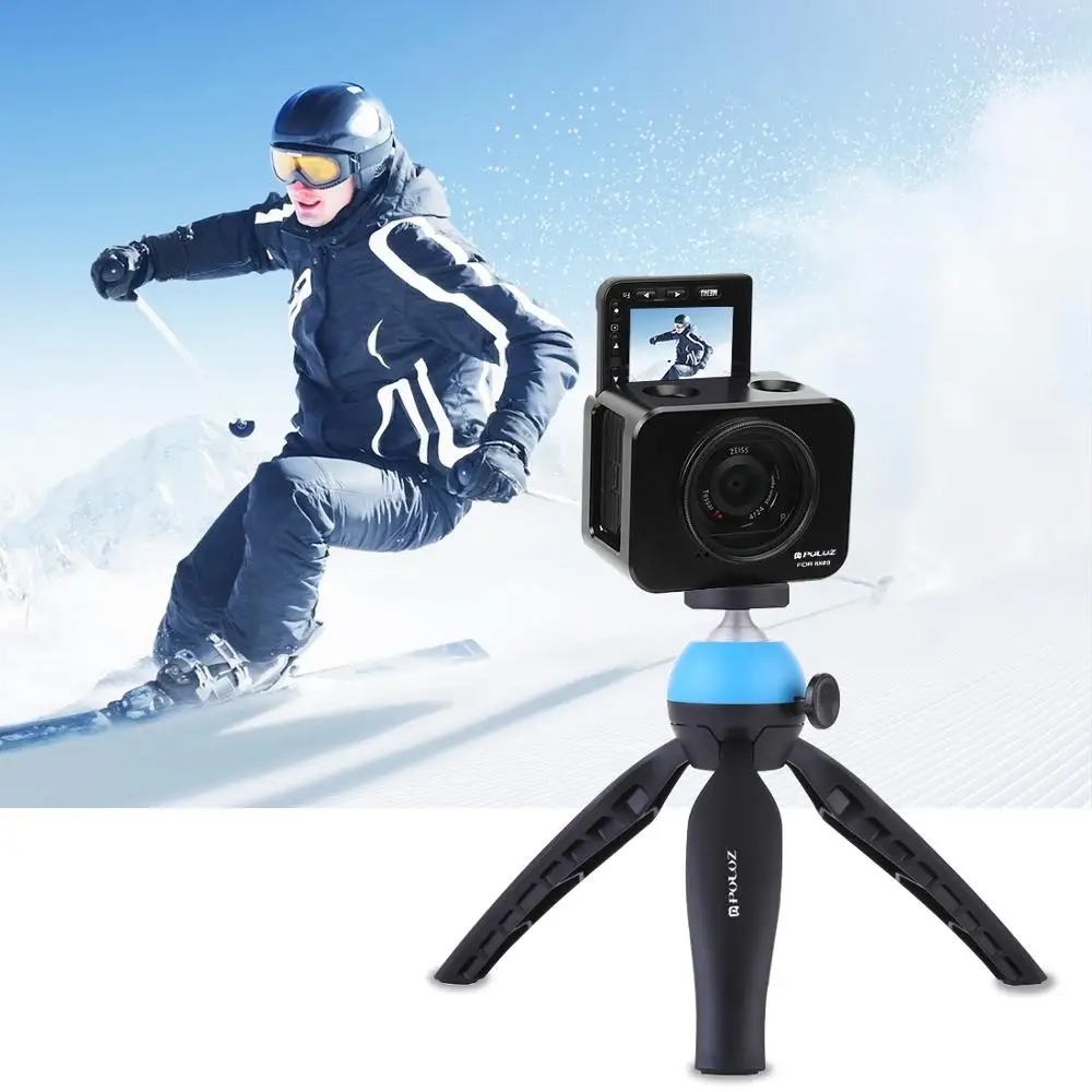 PULUZ-Gaiola protetora de liga de alumínio, Lente Filtro UV, Pára-sol com parafusos, Sony RX0, RX0 II, 37mm