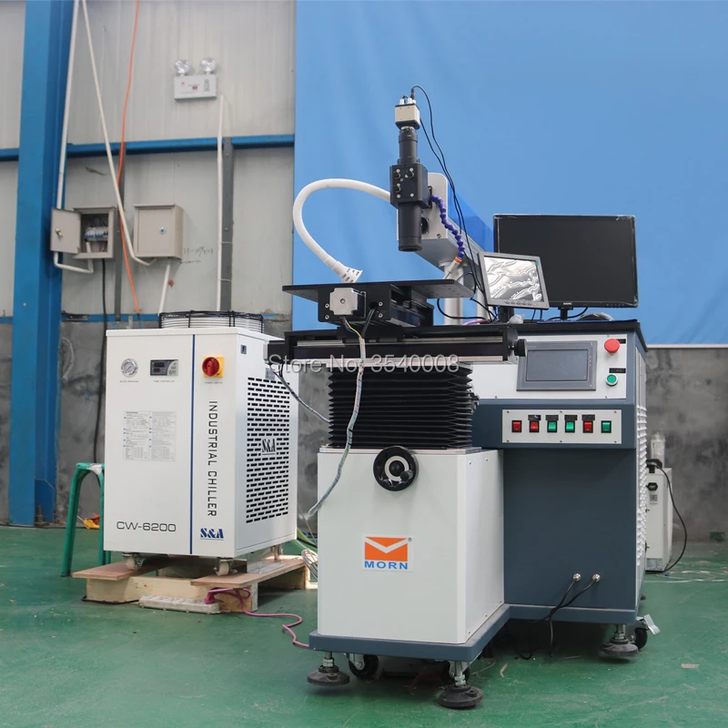 Movable Welding Head 200W (400W optional) Laser Welding Machine Automatic Numercial Control Touch Pulse