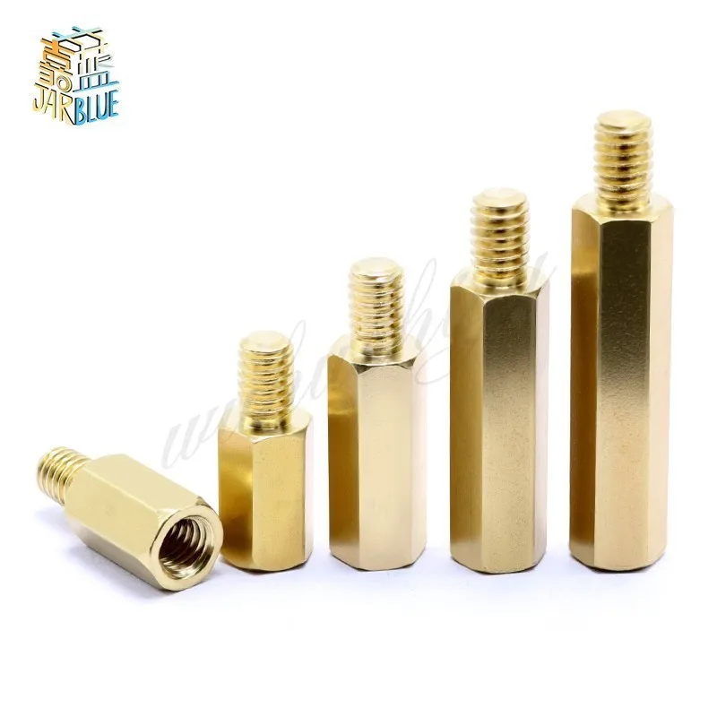 240pcs/set M2*l+3mm M2.5/m3*l+6mm Hex Nut Spacing Screw Brass Threaded Pillar Pcb Motherboard Standoff Spacer Kit