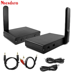 UHF Hifi Digital Wireless Audio Adapter Music Sound Wireless Wifi Transmitter Receiver With 3.5mm Audio Cable For iPad Projector