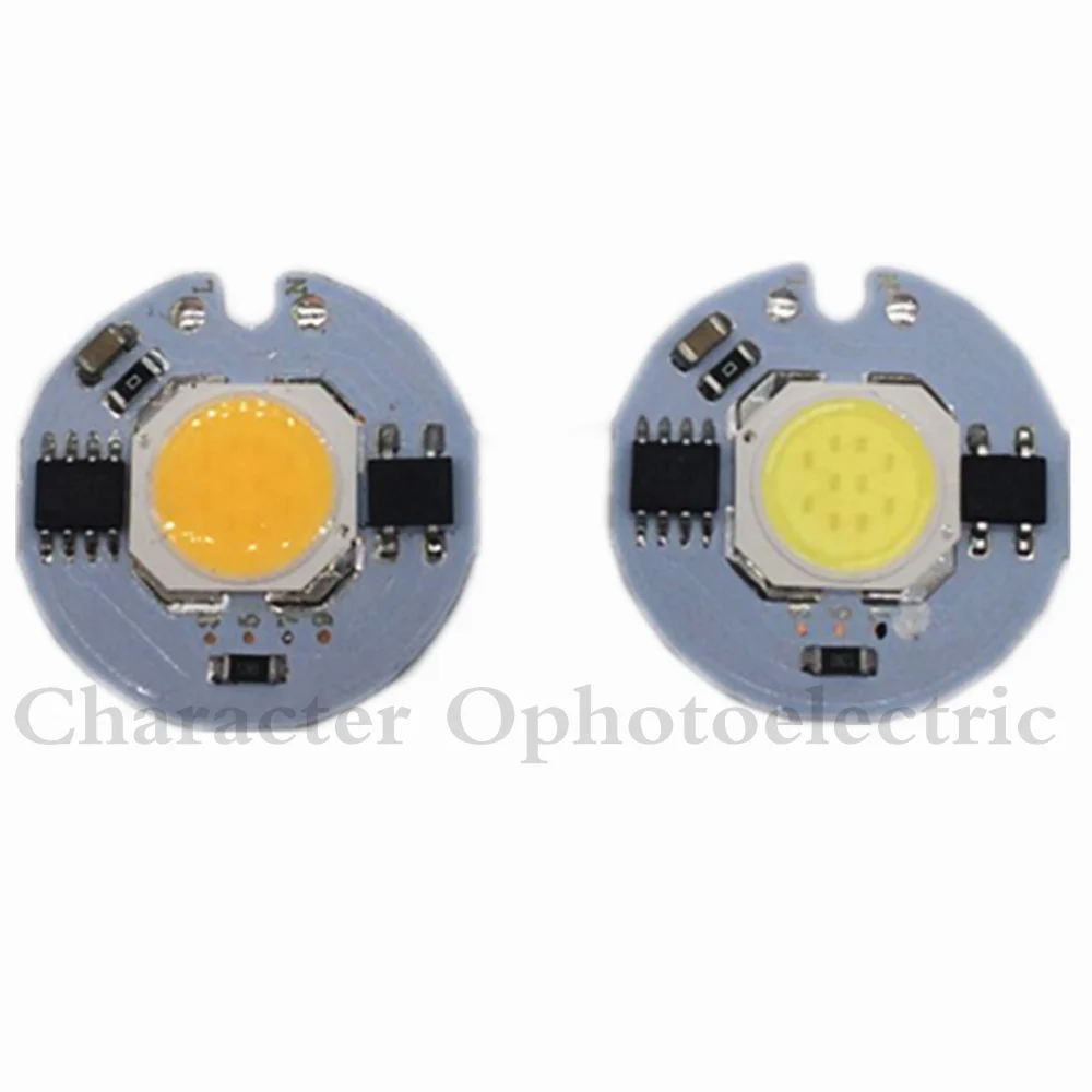 LED COB Chip 110V 220 v3w 5W 9W 20W 30W 50W bianco caldo bianco freddo lampadina a spettro completo ingresso lampada Smart IC Flood Light Spotlight