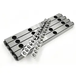 (4 Guides+2 Holders) Set Stroke 58mm Cross Roller Guide Linear Precision VR3100 VR3-100x14Z