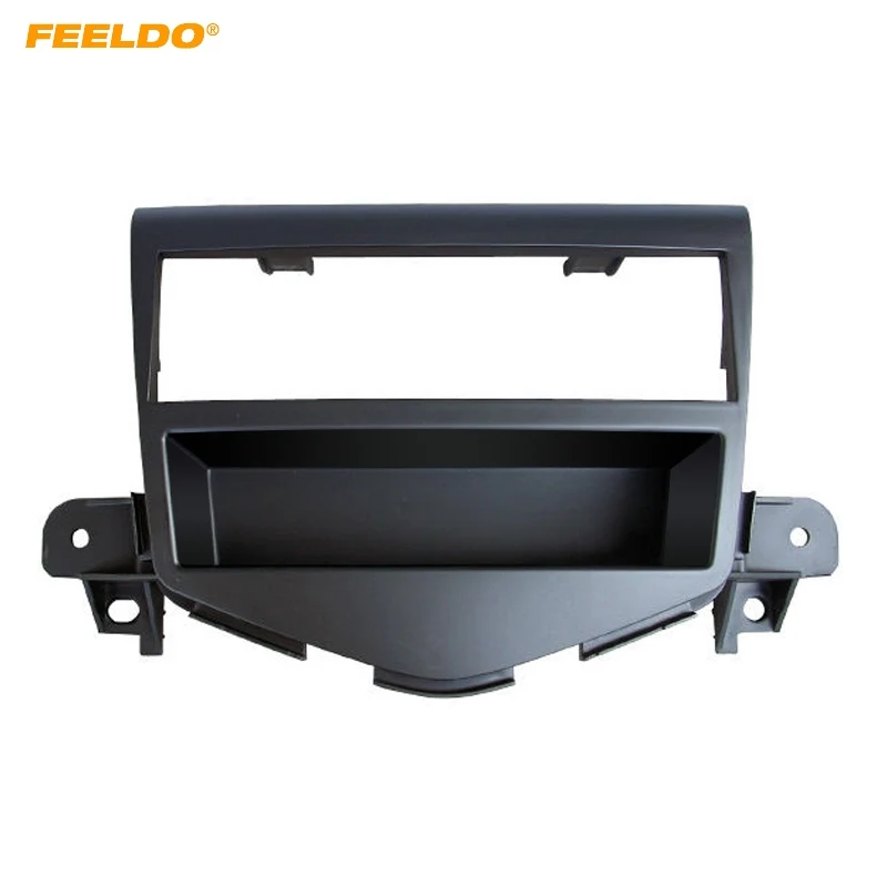 

FEELDO 1Din Car Stereo Radio Refitting DVD frame For CHEVROLET Cruze 2009+ Dashboard Panel Fascia Frame Installation Trim Kit