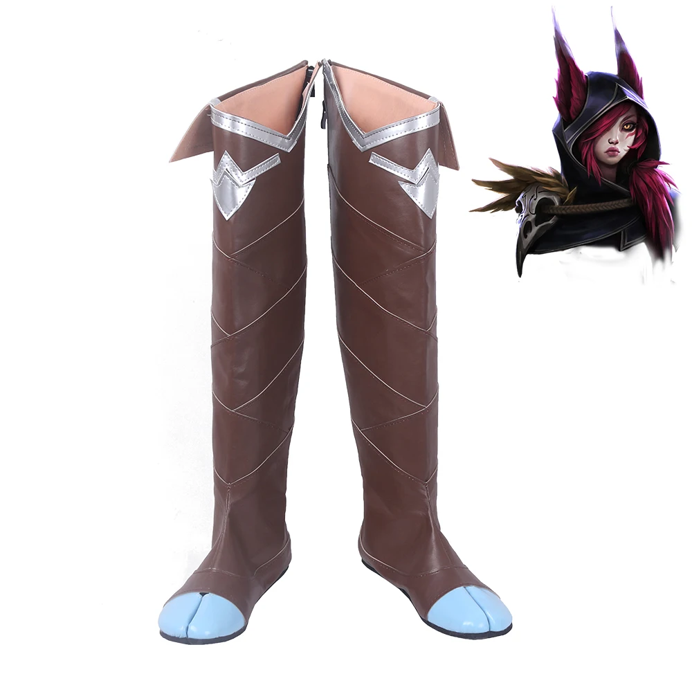 LOL Xayah The Rebel Cosplay Shoes Women Boots