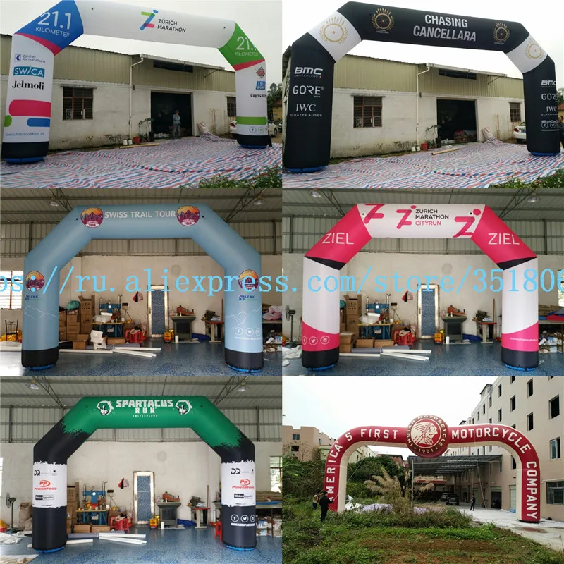 

Sell cheap Oxford cloth inflatable arches with built-in fans for commercial campaigns or other USESInflatable arch210 d Oxford c