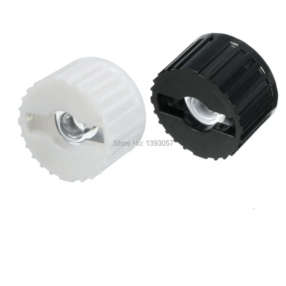 50 takım yüksek güç 1W 3W 5 W LED Lens 20MM PMMA lensler braketi 5 15 25 30 45 60 90 120 derece 1 3 5 Watt ışık boncuk