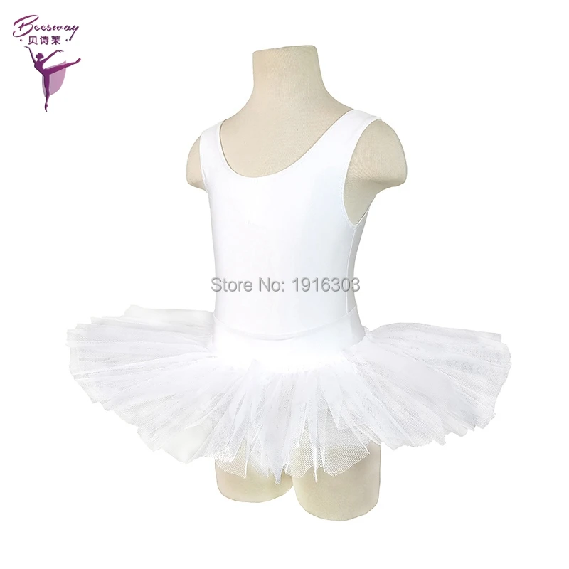 White half ballet tutu for girl Light purple plate tutus Lilac dance tutu Child ballet dance skirt for dancer