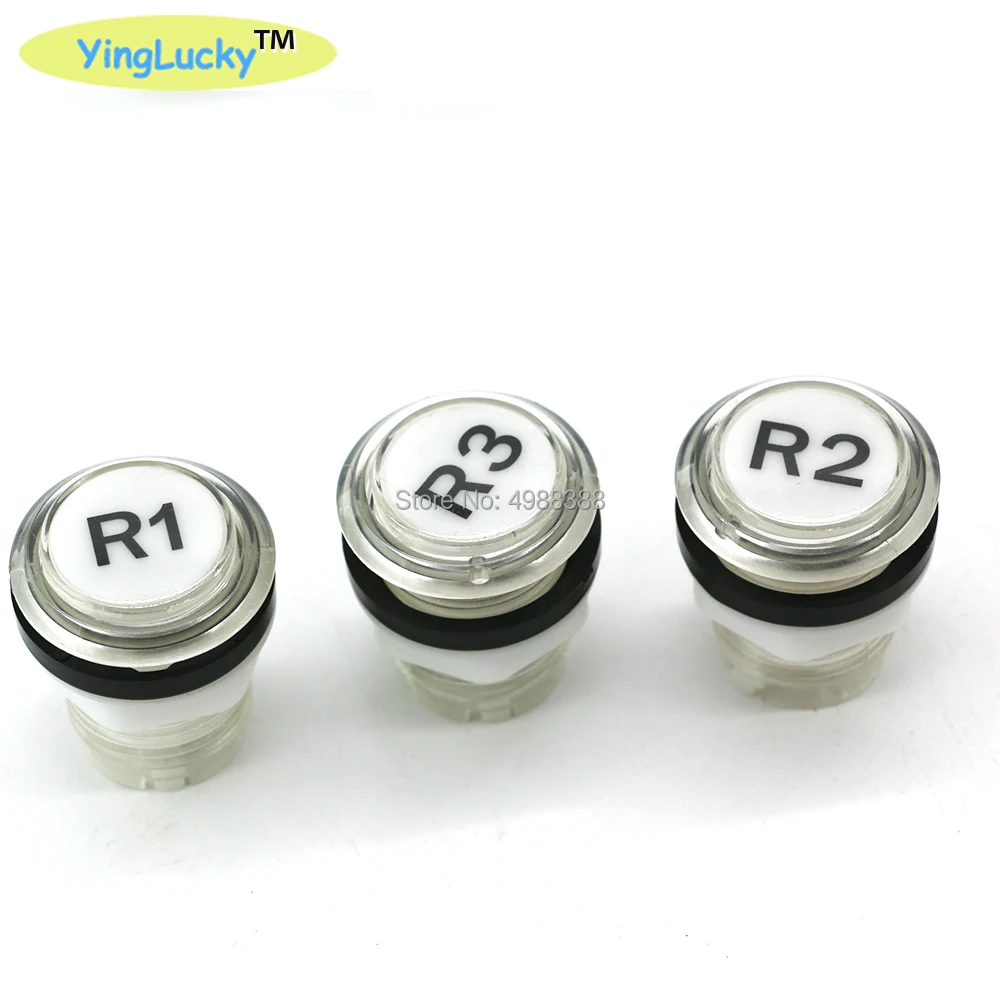 アーケードボタンイルミネーションアーケードスタートボタン、ledコインライト、ホルダー、マイクロスイッチ付き5色あり