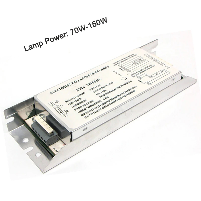 70-150W Ultra Violet Lamp Ballasts Electronic Germicidal UV Lamp Ballast Spare Parts