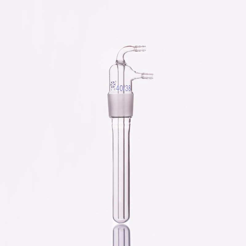 

Cold finger condenser,Joint 40/38,Small nozzle outer diameter 10mm,Lower tube length 200mm,Straight condenser