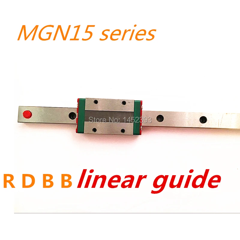 

Free shipping 15mm Linear Guide MGN15 1250mm linear rail way + MGN15H Long linear carriage for CNC X Y Z Axis MGN15 L1250