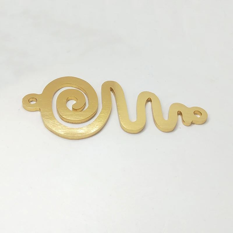 Novo 2 peças/saco 71mm liga de alumínio fio desenho linha curvada encantos pingente para diy colar brinco acessórios