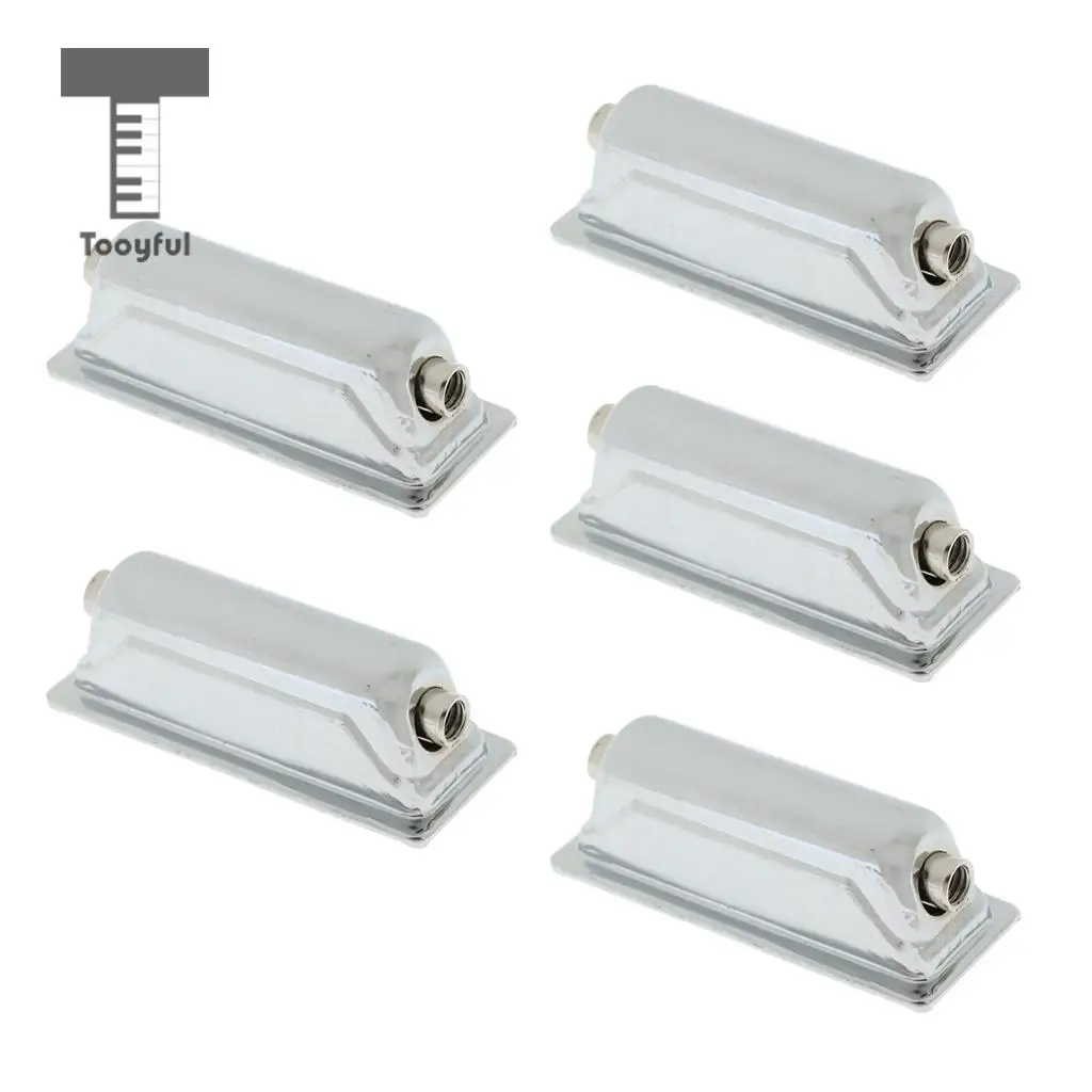 Tooyful Practical 5Pcs Iron End Snare Drum Lugs Drum Set Claws for Drum-player Percussion Instrument Parts