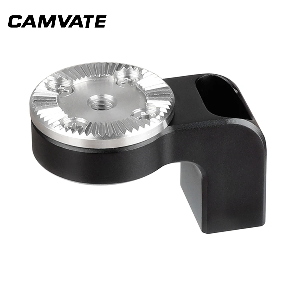 CAMVATE Standard ARRI Rosette M6 Female Thread Adapter With 1/4\