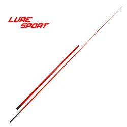 LureSport 2SET Red paint 1.5m1.68m blank Solid GlassFiber Tip Coating carbon 1.5sections Rod Building component Repair DIY