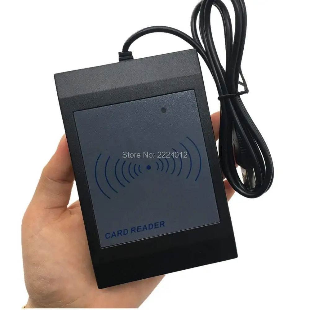 125khz RFID Proximity Card Reader with 8H10D 2H3D4H5D Format Changeable + 5pcs RFID Tags + Free Software