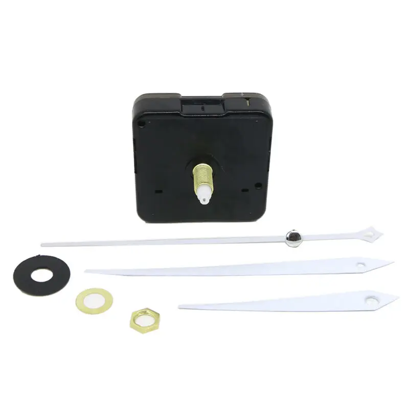 14mm Long Spindle Quiet Hand Quartz Clock Movement Mechanism DIY Repair Parts B