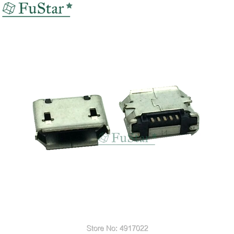 10pcs Micro USB MK5P 5pin Female Connector G19 Micro USB Charging Socket Straight