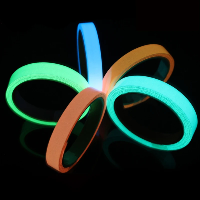 Fashion 15/20mm*3M Luminous Tape Self-adhesive Glow In The Dark Safety Stage Sticker Home Decor