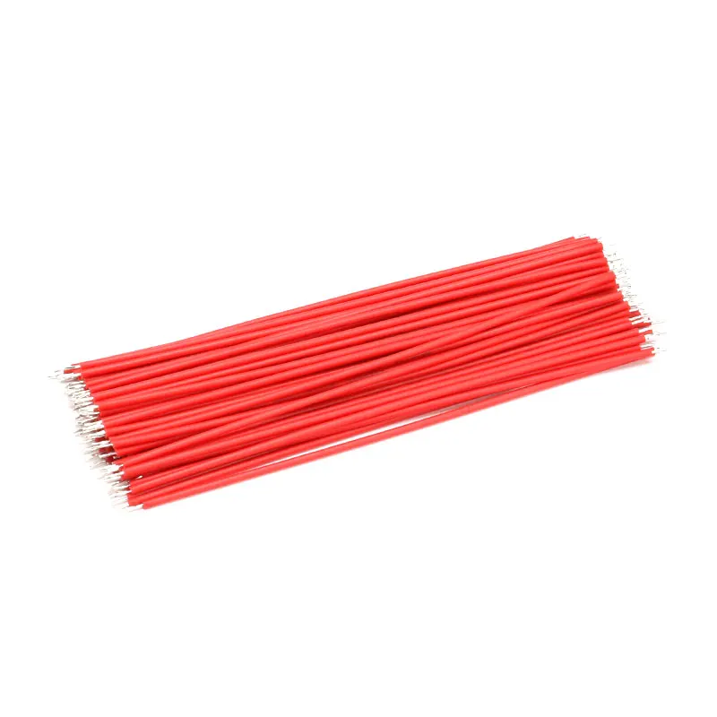 300PCS UL1007 24AWG Breadboard Jumper Cable Wires Kit 8cm Fly Jumper Wire Cable Tin Conductor Wires 6 Colors PCB Solder Cable