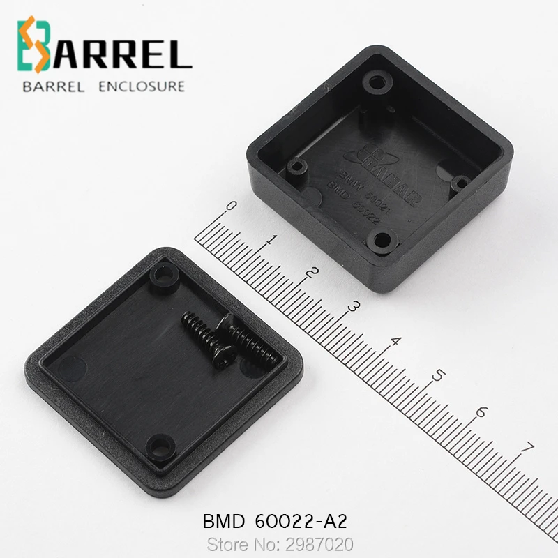 36*36*15mm small electronics enclosure abs plastic project case Housing DIY desk-top electrical junction switch outlet case