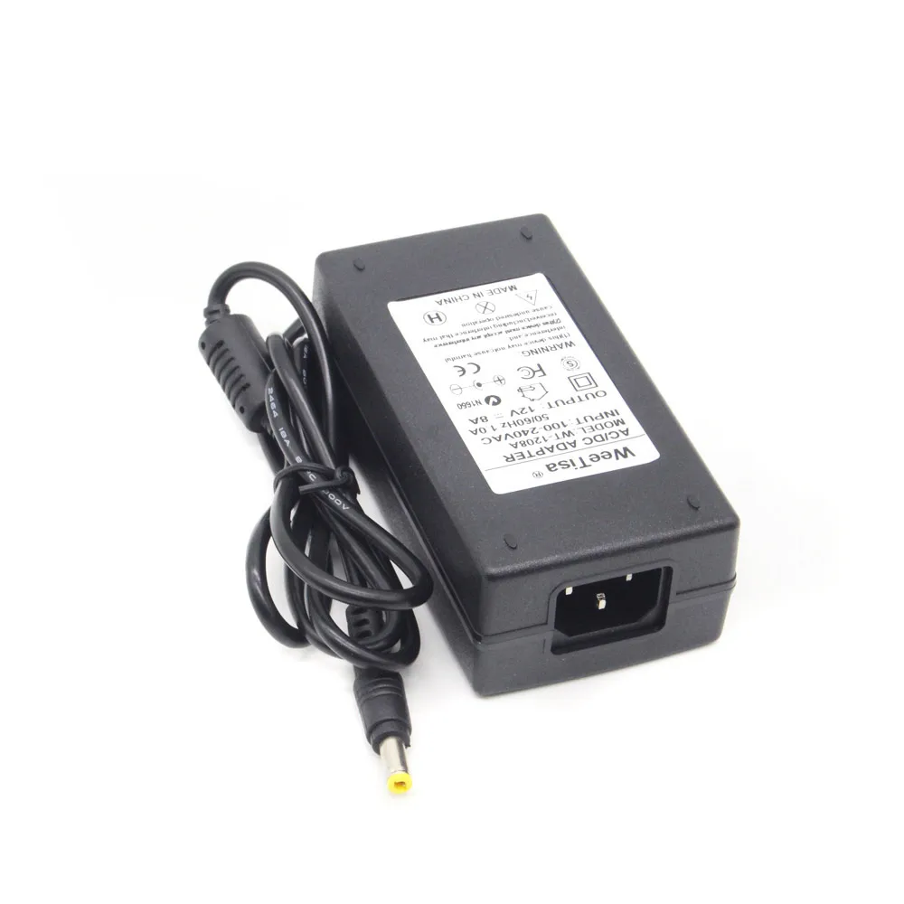 Adattatore di alimentazione 12V 1A 2A 3A 4A 5A 6A 8A 10A 15A Alimentatore 12 Volt AC 110V 220V a DC 12V Trasformatore driver LED per striscia LED