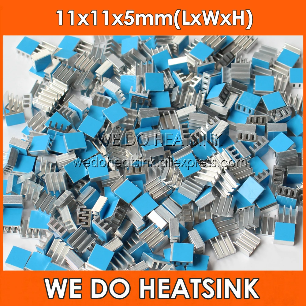 WE DO HEATSINK 10pcs Aluminum - огляд і ціна Diy Electronics For Home