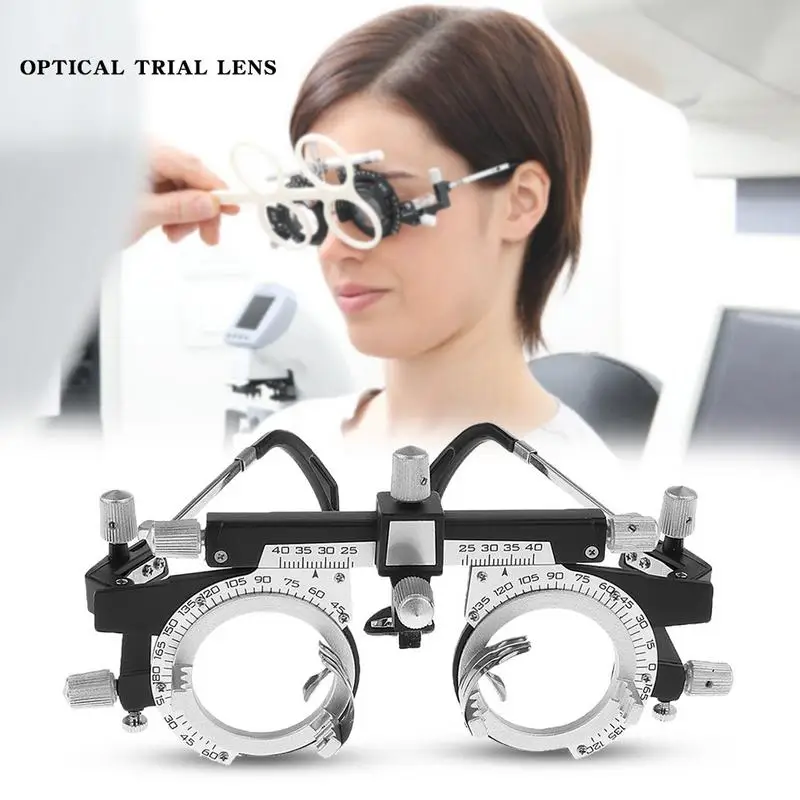 

Optical Trial Lens Frame Eye Optometry Optician Easily Changeable Cylinder Axis Fully Adjustable Temple Length And Nose Rest