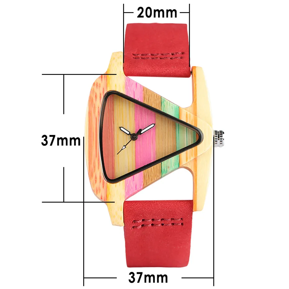 Reloj de madera único para mujer, relojes de cuarzo, pulsera de cuero genuino, relojes elegantes para mujer, regalos para mujer, envío directo