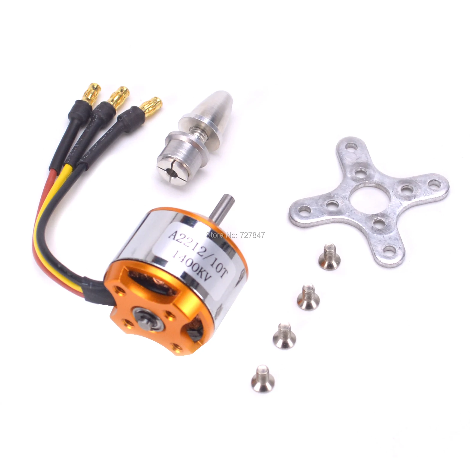 A2212 2212 1400KV / 2200KV Brushless Motor 30A ESC Motor SG90 9G Micro Servo 8060 Propeller for RC Fixed Wing Plane Helicopter