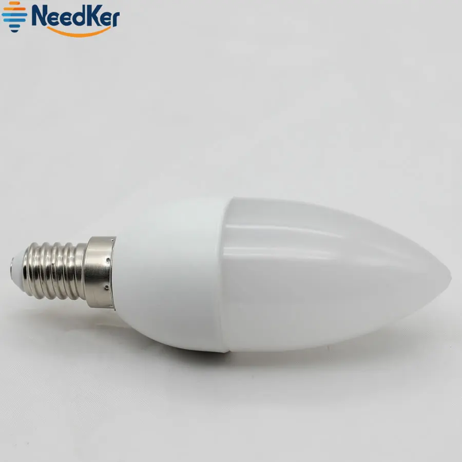 3W 5W  Led Candle Bulb E14 Led Light SMD2835 Led Chandlier Crystal Lamp Ampoule Bombillas Lighting Warm Cold White Ac 220V 240V