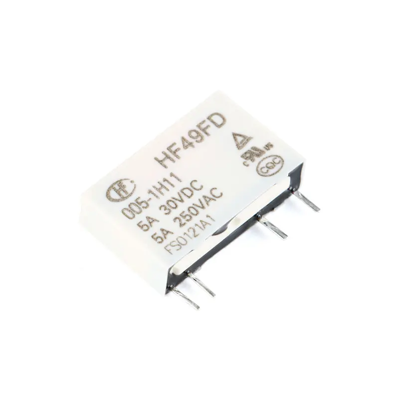 5PCS/1pc Power Relays HF49FD Rele HF49FD-005-1H11 HF49FD-012-1H11 HF49FD-024-1H11 DC 5V 12V 24V 5A 4Pin Relais